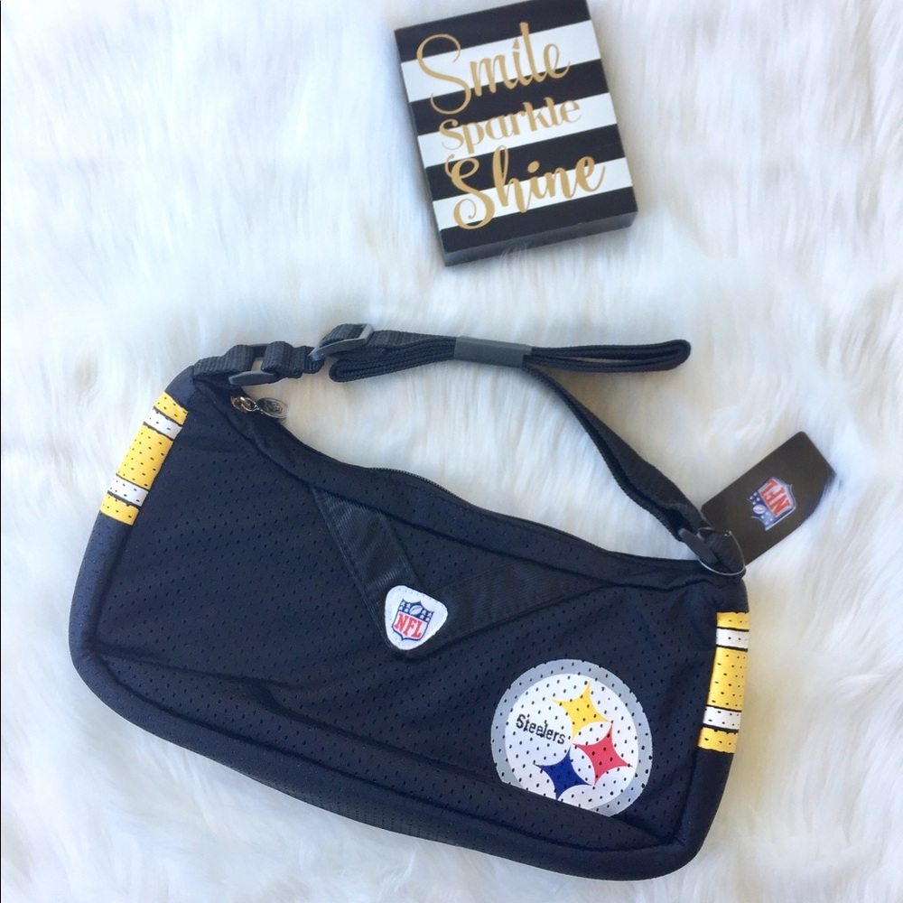 NWT Steelers Jersey Purse